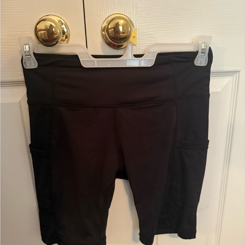Black Women's Biker Shorts